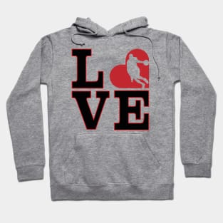 Love Basketball, I love Basketball Hoodie